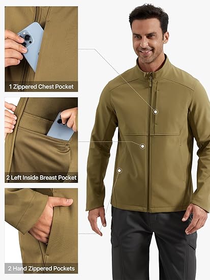 COREX® Waterproof fleece hiking windproof jacket